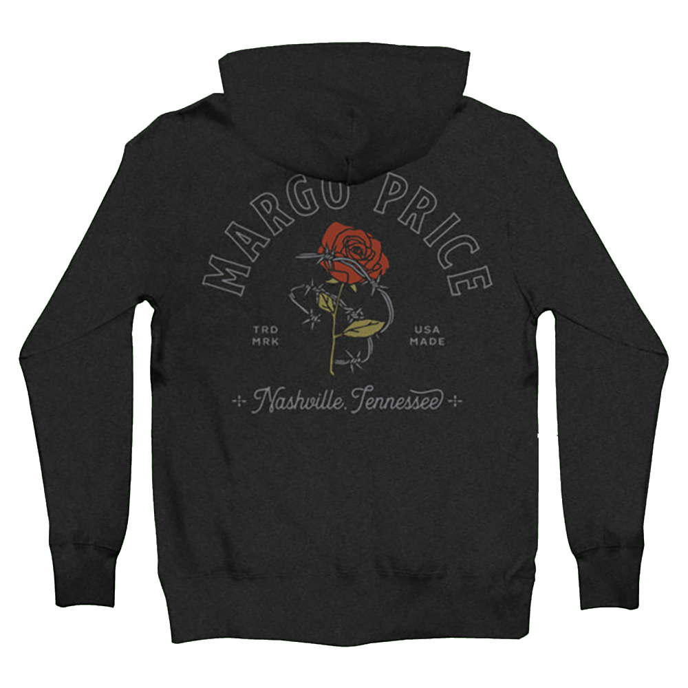 Barbed rose hoodie sale